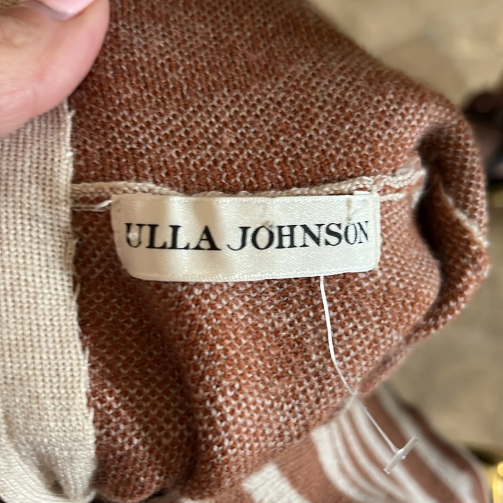 Ulla Johnson | Livia Jacquard-Wool Pullover Sweater | S - Picture 10 of 11